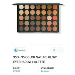 Morphe 35o Eyeshadow Pallette